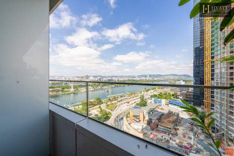 Danubeflats – Österreichs höchstes Wohnhochhaus mit atemberaubendem Ausblick, exklusivem Spa und urbanem Luxus direkt an der Neuen Donau, Wohnung-kauf, 500.000,€, 1220 Wien 22., Donaustadt