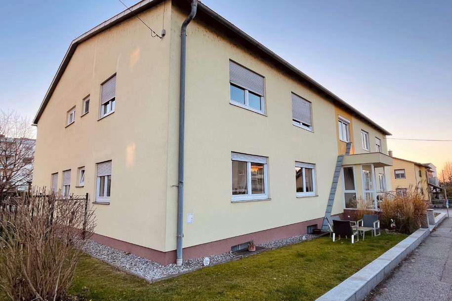 Vermietetes Zinshaus mit 7 Wohneinheiten u. 7 Garagen, Haus-kauf, 1.245.000,€, 4470 Linz-Land