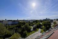 Skyview I Weite I Luxus: Großzügige und stilvolle 2-Zimmer-Maisonette mit Dachterrasse in Toplage neben Donaukanal!