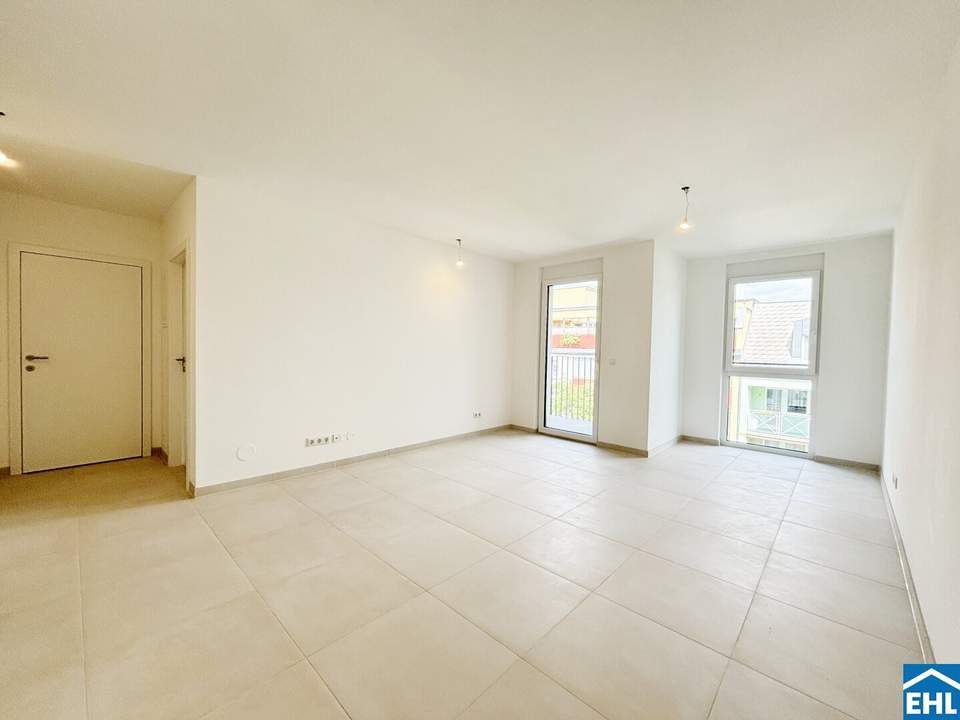 Neubau: Moderne 2-Zimmer-Wohnung mit Balkon & Tiefgarage