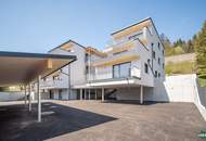 Moderne Wohnhausanlage: Westbalkon, Parkplatz optional