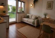 Charmantes Mini-Apartment mit Badezimmer und Balkon in zentraler Lage - Zimmer 15! Nähe BMW, SKF!!!