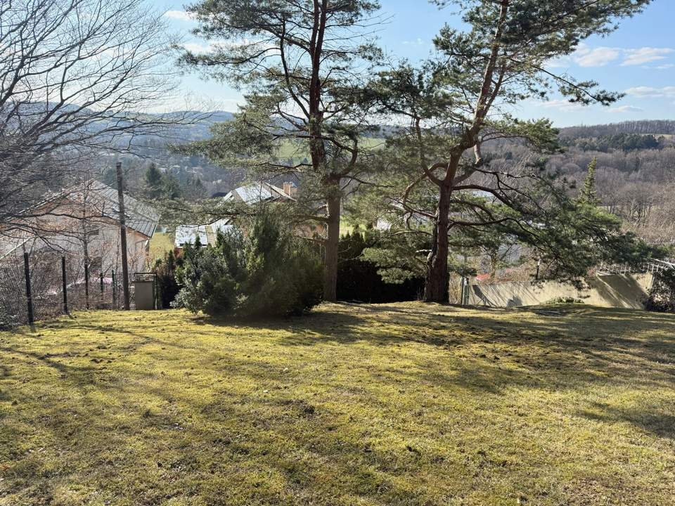 „Wienerwald-Baugrund mit Weitblick – 993 m² sonnige Hanglage in Breitenfurt“