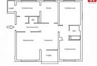 4-Zimmer Familienwohnung mit zwei Loggien!