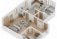 Charmante 3-Zimmer Wohnung, 61m², gepflegt, Parkett, 1210 Wien, €265.000 mit Gutschein für Einbauküche