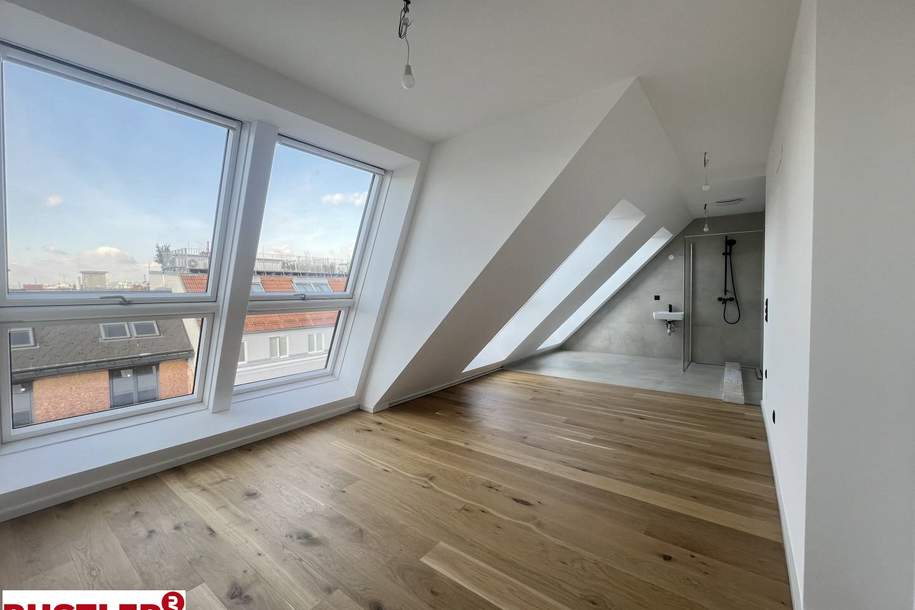 Luxus Penthouse mit sonniger Dachterrasse am Reinlpark | ERSTBEZUG, Wohnung-kauf, 999.000,€, 1150 Wien 15., Rudolfsheim-Fünfhaus