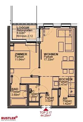 Ab sofort - 2 Zimmer Neubauhit - grüne Oase vor der Haustür