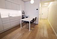 STEPHANSPLATZ-NÄHE, möbliertes 35 m2 Apartment, 1 Zimmer, Kochnische, Duschbad, Parketten, 3. Liftstock, Rotenturmstraße