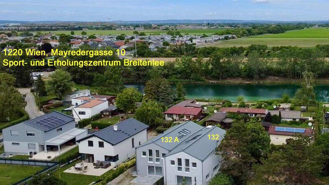 Haus am See in Donaustadt im Eigentum - 3 Bäder!