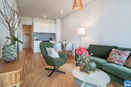 Erstbezug – TOWER HOMES im V22 mit Rooftop Pool &amp; Sauna bei U1 Kagran, Wohnung-miete, 1.250,00,€, 1220 Wien 22., Donaustadt