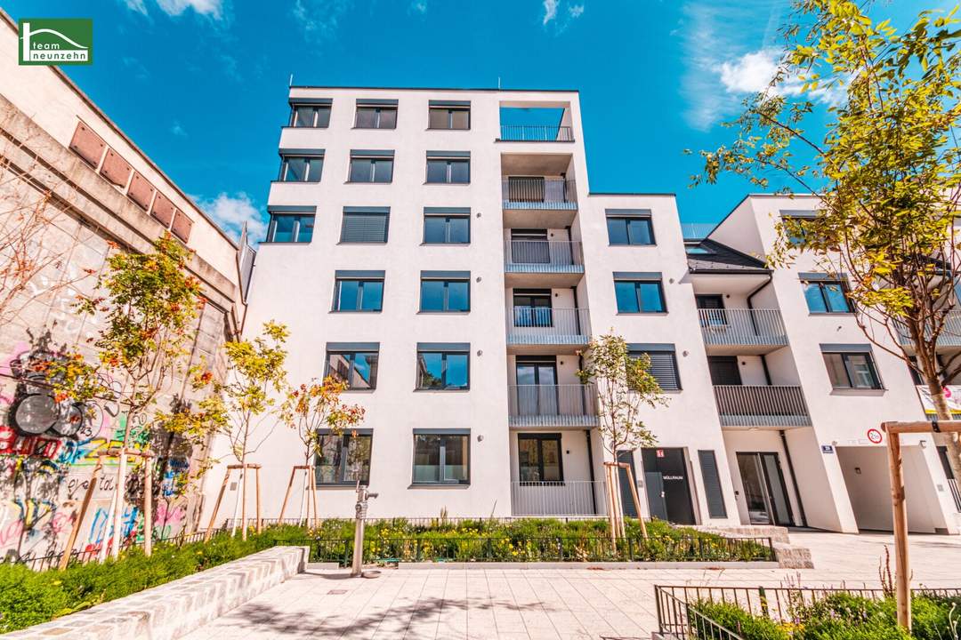 Charmanter Anlegerwohnung nahe Schönbrunn mit 14 m² Loggia und inkludierter Küche! Luftwärmepumpe!