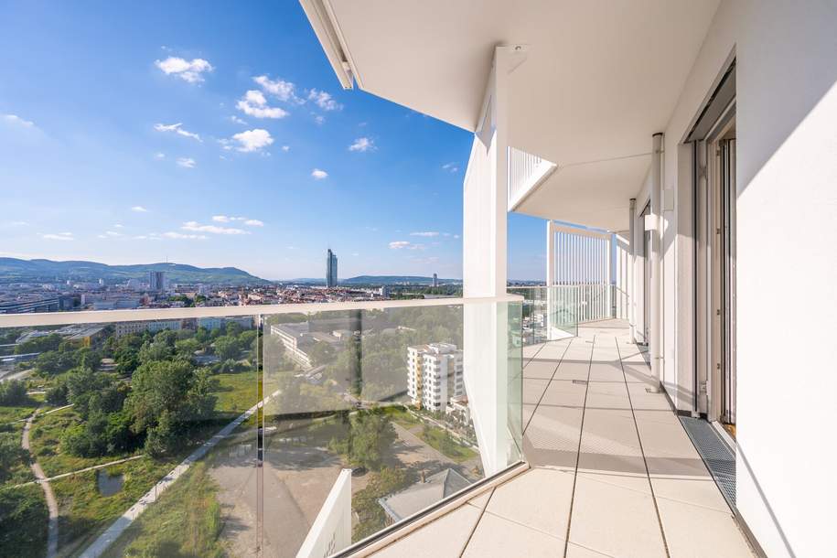 PANORAMABLICK unverbaubar &amp; unverwechselbar! JETZT KAUFEN! (T178), Wohnung-legalform.mietkauf, 904.300,€, 1020 Wien 2., Leopoldstadt