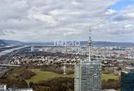 45. Etage - Dem Himmel so nahe - 3 Zimmer Eckwohnung - mit großer Freifläche