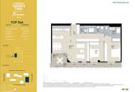 BALKON | 3 ZIMMER | ERSTBEZUG | MIETBEGINN AB 1. APRIL 2026 | VIENNA TWENTYTWO