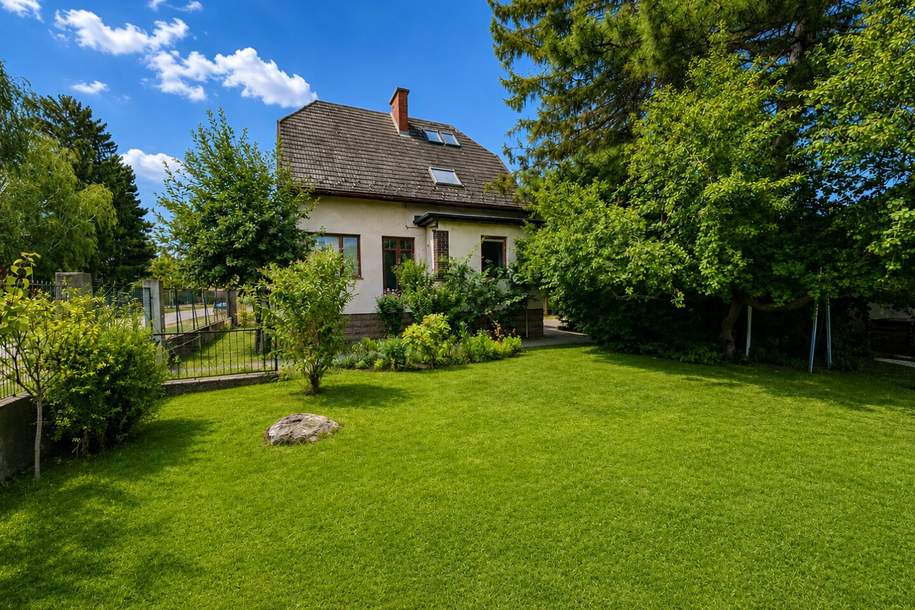 RUHIG! Einfamilienhaus mit großem Garten, Haus-kauf, 299.000,€, 2326 Bruck an der Leitha
