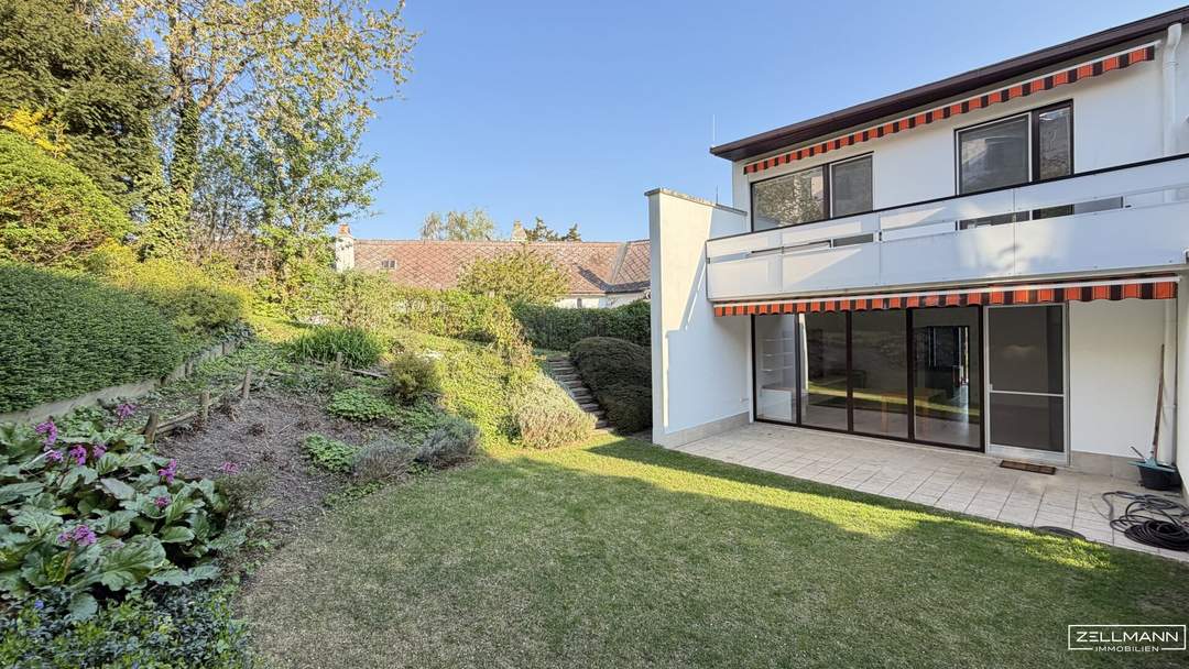 „Hausgefühl in Bestlage: Stilvolle Garten-Maisonette mit Terrassen &amp; Garage in Wien-Mauer“ | ZELLMANN IMMOBILIEN