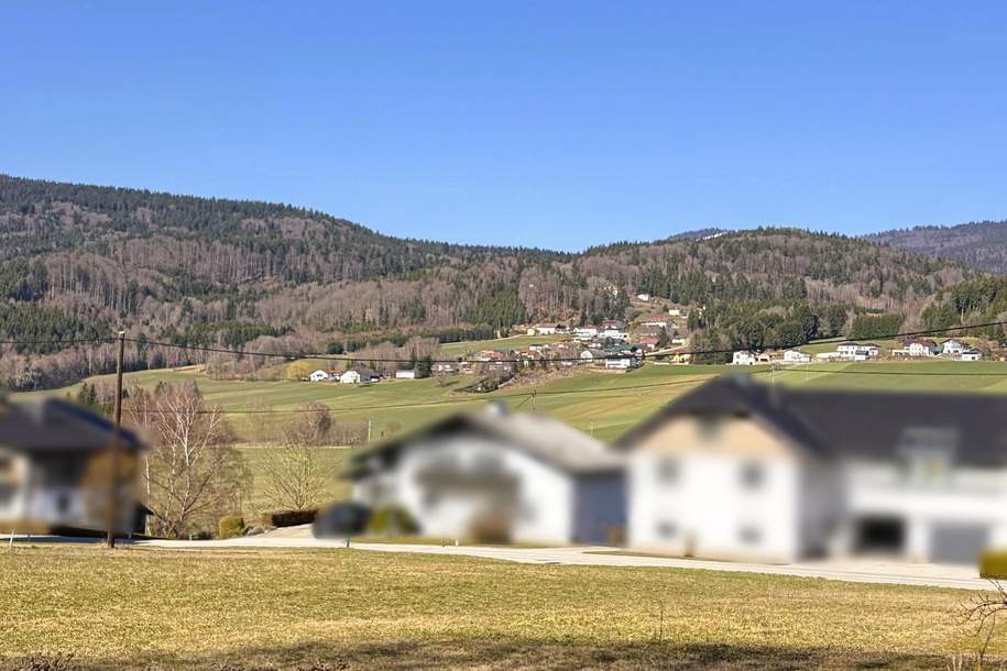 Leistbares Baugrundstück mit Blick zum Böhmerwald, Grund und Boden-kauf, 42.900,€, 4163 Rohrbach