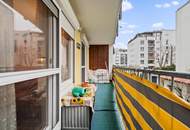 3 Zimmer Wohnung mit Balkon und Garage im 1110! Wohnen am Leberberg - im Grünen und doch zentral.