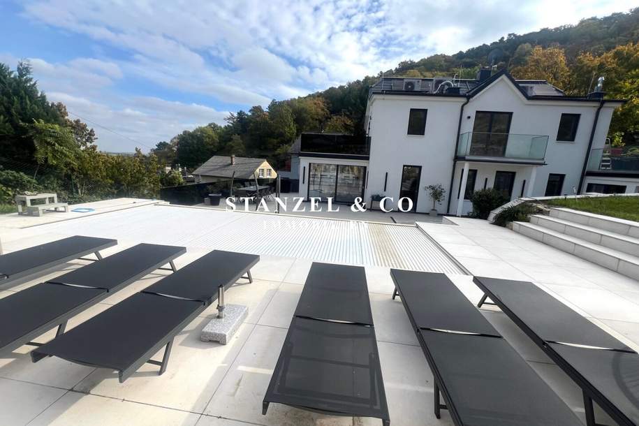 MODERNE VILLA MIT TRAUMBLICK & POOL, Haus-kauf, 2.950.000,€, 3400 Tulln