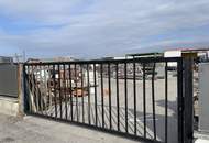 Befestigter Lager- und Stellplatz ca. 800 m² – eingezäunt, mit Bürocontainer, 24/7 Zugang