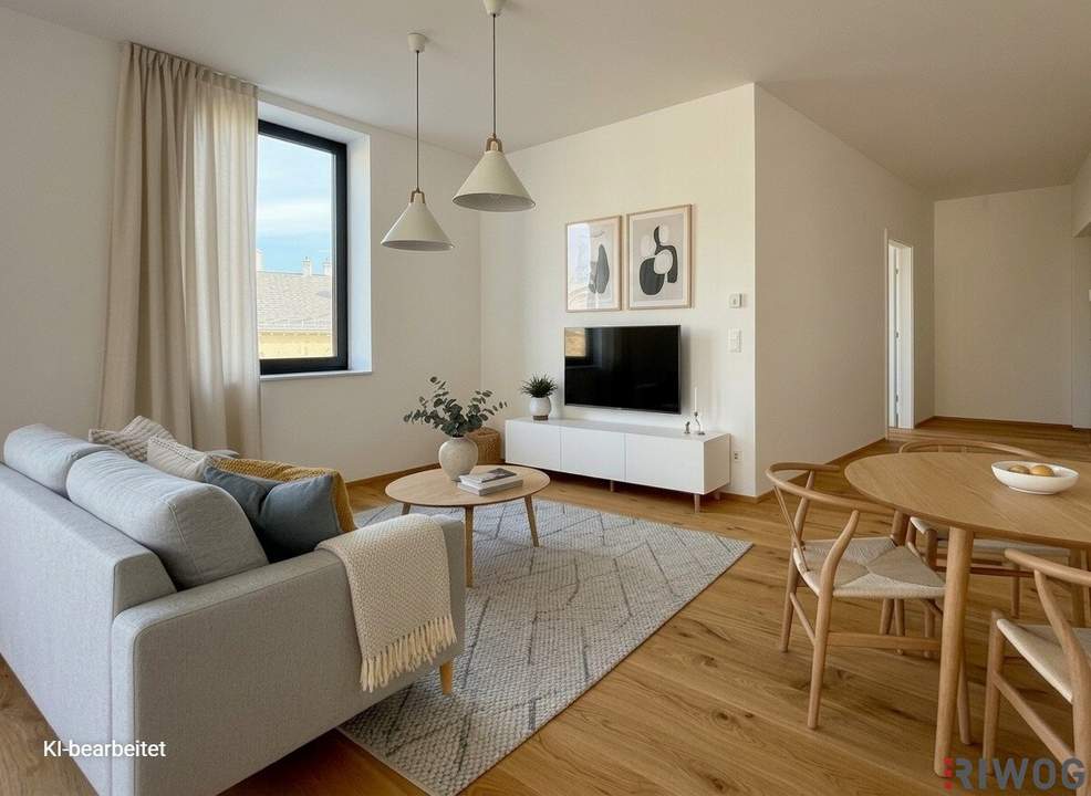 SOMMERAKTION NEUE PREISE - barrierefreie 2-Zimmer Altbauwohnung mit geräumiger Wohnküche | Fernwärme | ERSTBEZUG nach Sanierung