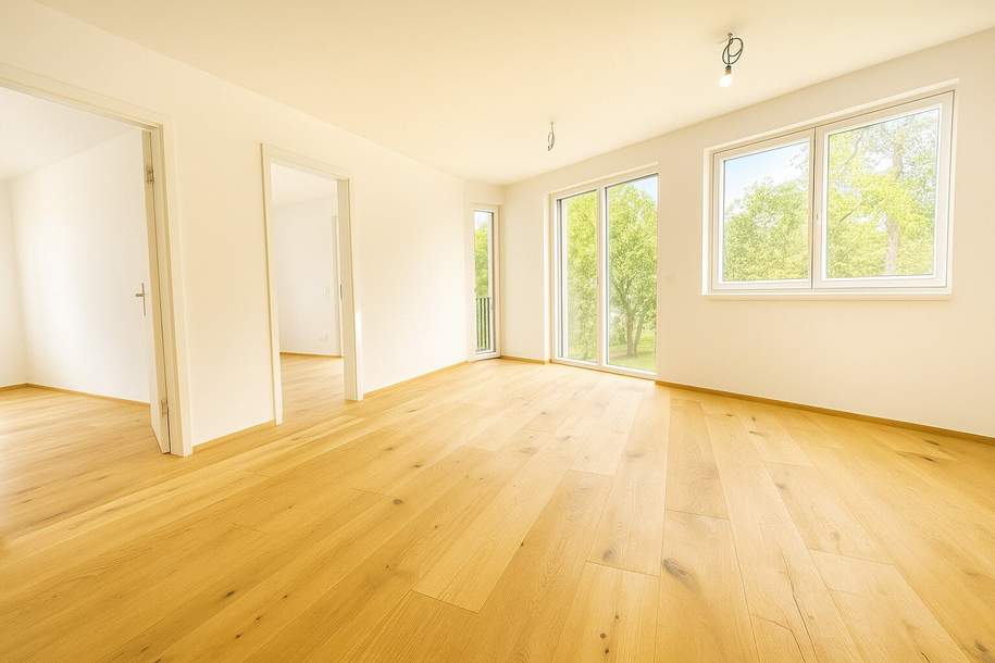 Traumwohnungen mit Kahlenberg-Blick – Großzügige Außenflächen, Photovoltaik & Fußboden-Kühlung, Wohnung-kauf, 420.000,€, 1210 Wien 21., Floridsdorf