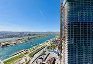 Danubeflats | 26. Etage | nur 350 m zur U1 | Sunset-Balkon | Erstbezug | Exklusiver Membersclub | Skygarden | Tiefgaragenplatz