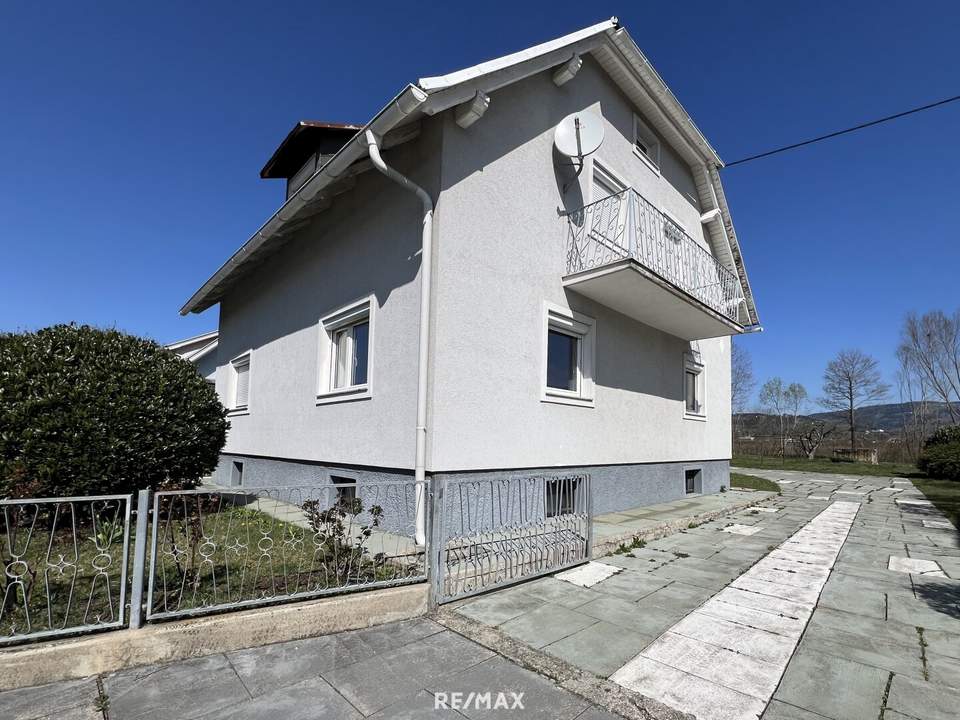 Renovierungsbedürftiges Einfamilienhaus mit großem Grundstück und viel Potenzial in Wolfsberg