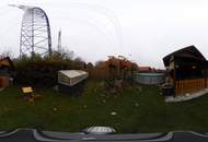 Winterblues günstiges Kleingarten Haus + Pool + Grillplatz + Garten