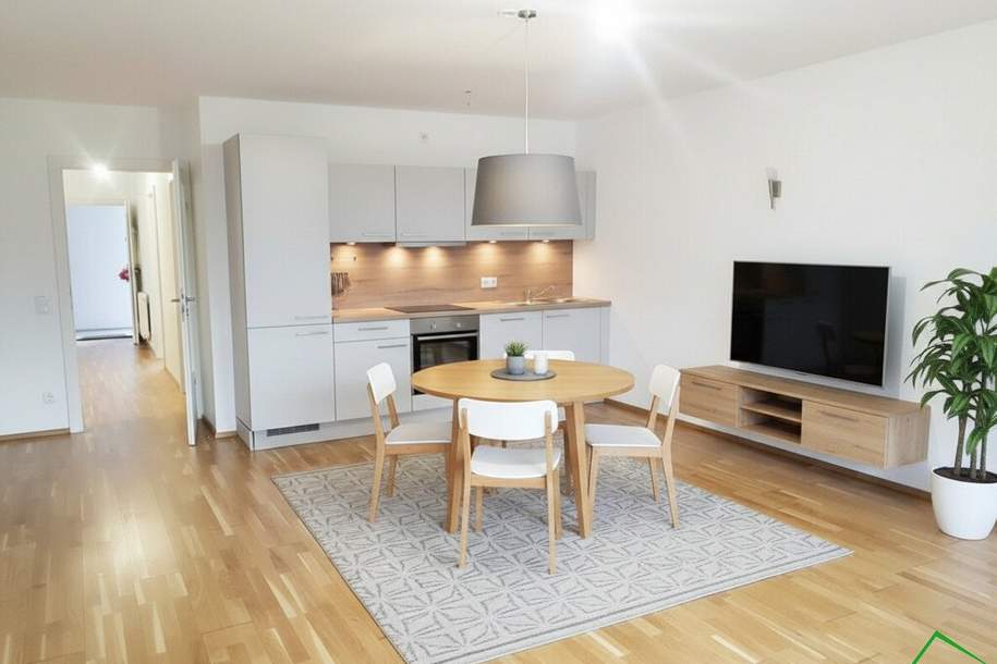 Moderne 2-Zimmer-Wohnung mit Garage in Wien – Top Lage, perfekte Ausstattung!, Wohnung-miete, 1.269,89,€, 1100 Wien 10., Favoriten