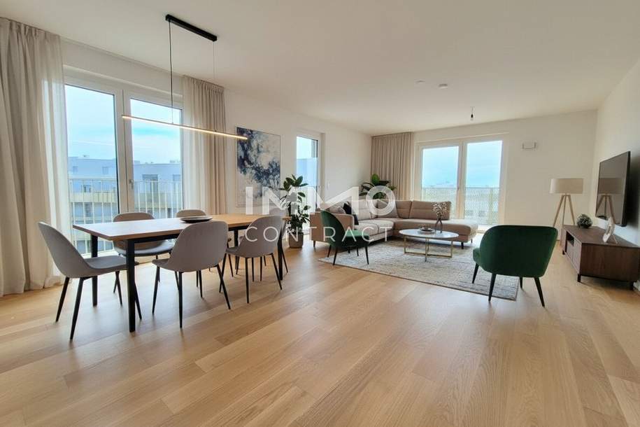 3-Zimmer-Familienwohnung in Grünruhelage mit XXL-Balkon, Wohnung-kauf, 220.000,€, 1210 Wien 22., Donaustadt