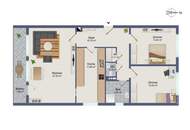 Citynah: Sonnige 3-Zimmer-Wohnung mit Loggia &amp; Top-Anbindung