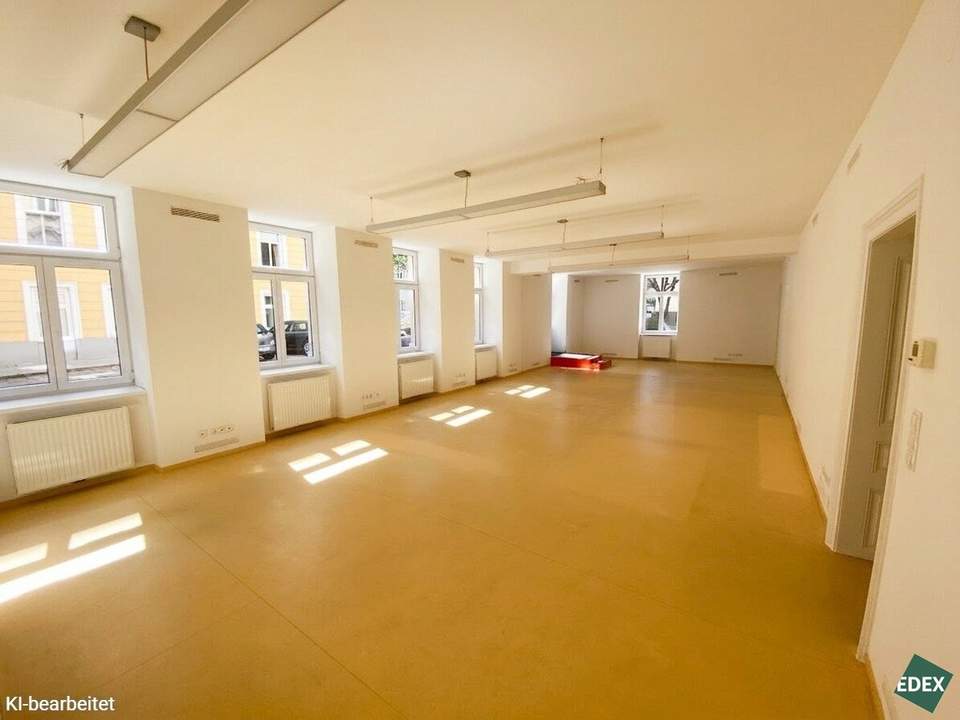 Schönes, ebenerdiges Büro unweit vom Donaukanal