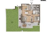 Erstbezug! 2-Zimmer-Gartenwohnung | Hochwertiges Neubauprojekt in der Nähe des Mühlwassers