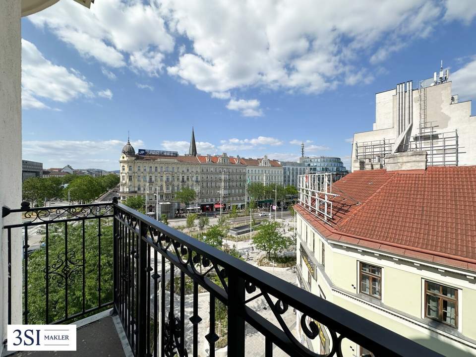 Stilvolle 5-Zimmer-Altbauwohnung mit Balkon im Herzen des 6. Bezirks