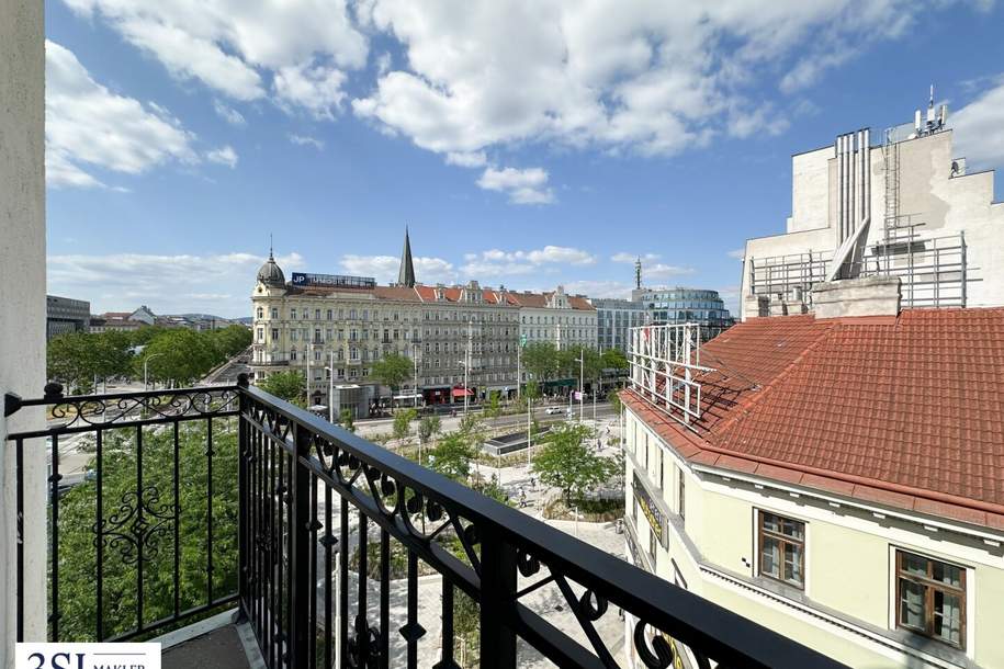Stilvolle 5-Zimmer-Altbauwohnung mit Balkon im Herzen des 6. Bezirks, Wohnung-kauf, 1.084.000,€, 1060 Wien 6., Mariahilf