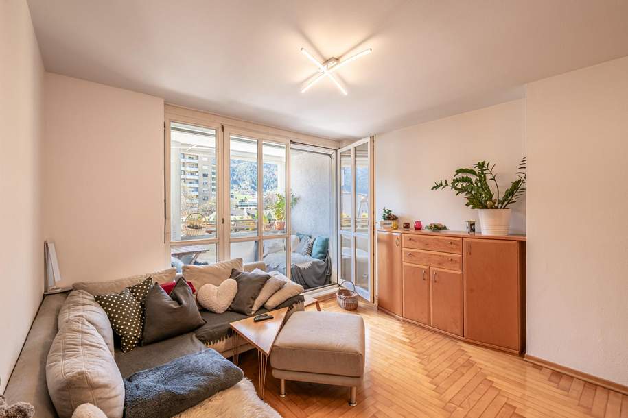 NEU! Wohnen mit Aussicht – gepflegte 3-Zimmer-Wohlfühlwohnung in zentrumsnaher Lage, Wohnung-kauf, 305.000,€, 6130 Schwaz