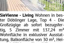 SieVienne - Living Wohnen in bester, Wohnung-kauf, 1.570.000,€, 1190 Wien 19., Döbling