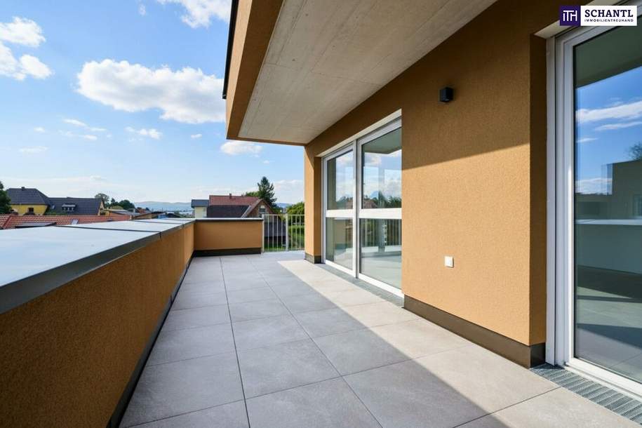 Jetzt zugreifen – Ihr Logenplatz! Eckwohnung mit Süd-West-Terrasse und Top-Aussicht! Ihre Chance auf Sonne, Ruhe & Panoramablick in Kalsdorf bei Graz!, Wohnung-kauf, 329.000,€, 8401 Graz-Umgebung