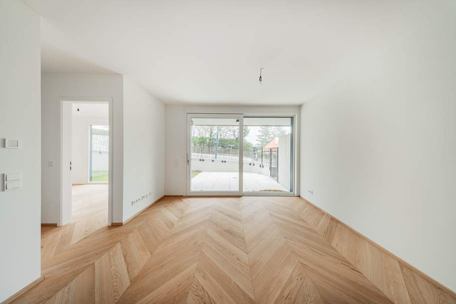 Erstbezug mit Gartenidylle - 3 Zimmer mit Terrasse, Fitness & Garage, Wohnung-kauf, 549.000,€, 1130 Wien 13., Hietzing