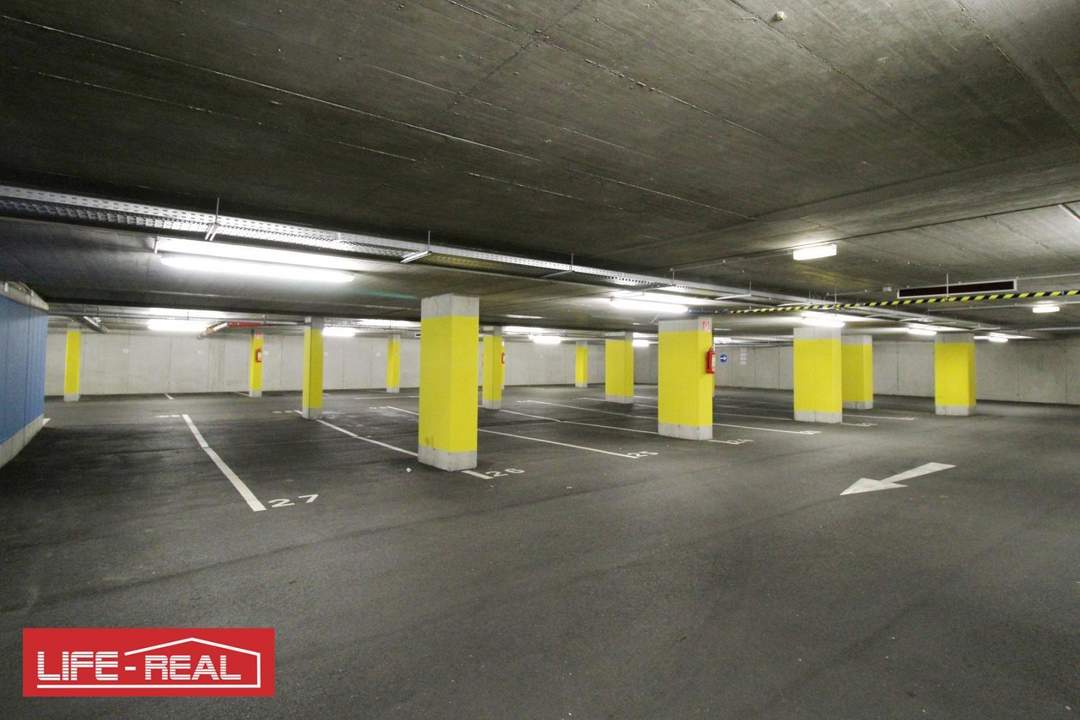 7 Tiefgaragenstellplätze in Traun – St. Martin
