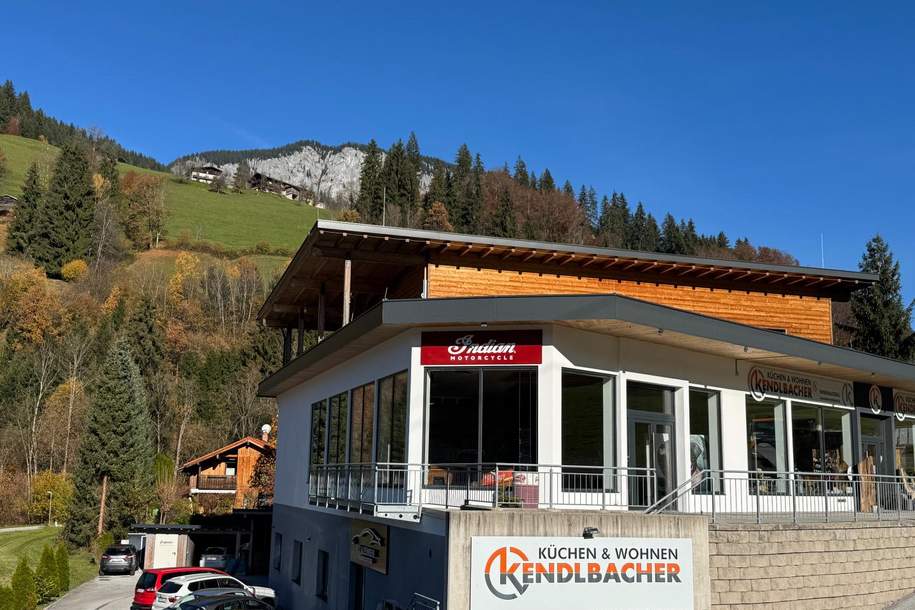 Attraktive Geschäftsfläche mit Verkaufs-Vorplatz in stark frequentierter Sichtlage, Gewerbeobjekt-miete, 2.760,12,€, 6305 Kitzbühel