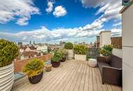 Dem Steffl so nah! Absolutes Traumapartment mit hochwertigen Einbaumöbeln und einzigartiger Dachterrasse samt Speiselift