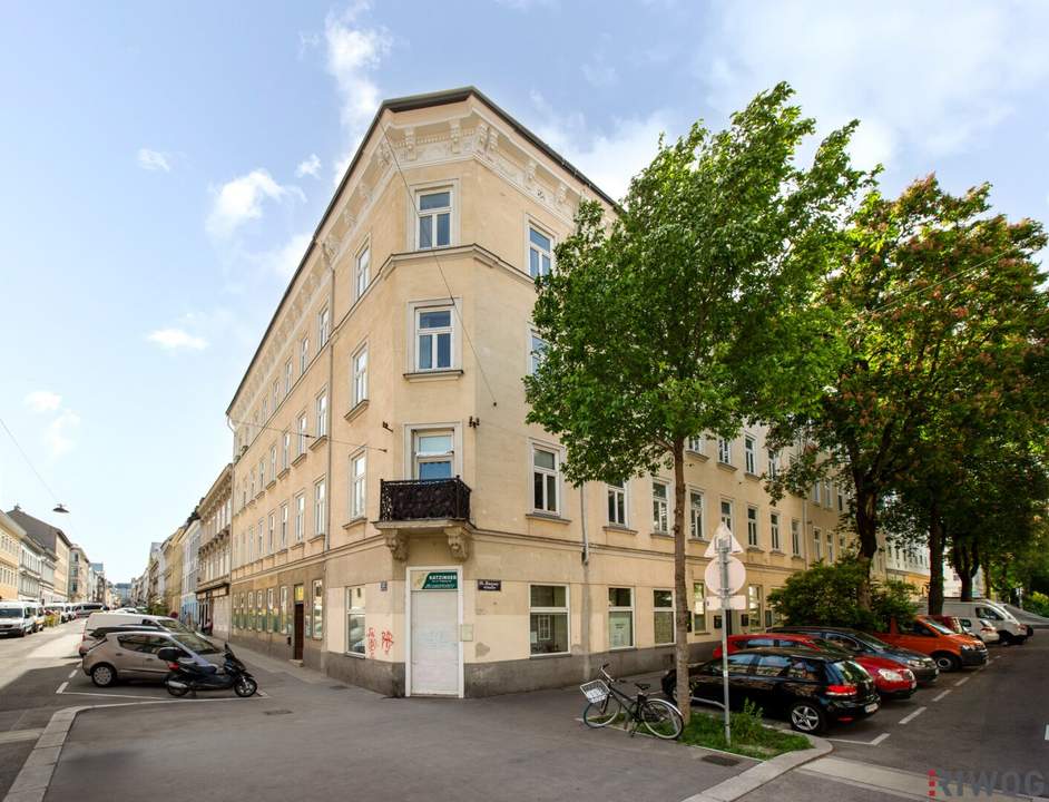 GASTRONOMIE II BÜRO II ÄRZTEZENTRUM II GESCHÄFTSLOKAL II VIELE MÖGLICHKEITEN II 222m² EG FLÄCHE + KG 95m² LAGER II NÄHE THALIASTRASSE U6