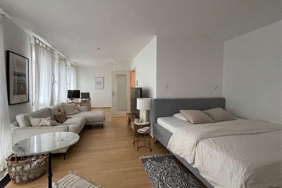 Single-Wohnung mit Schlafnische und Gemeinschaftsdachterrasse direkt beim Karlsplatz!, Wohnung-miete, 1.198,97,€, 1040 Wien 4., Wieden