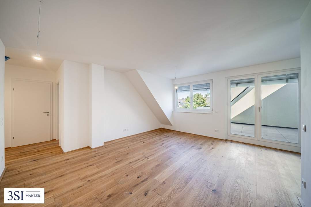 Über den Dächern zuhause: Moderne 3-Zimmer-Wohnung mit Balkon
