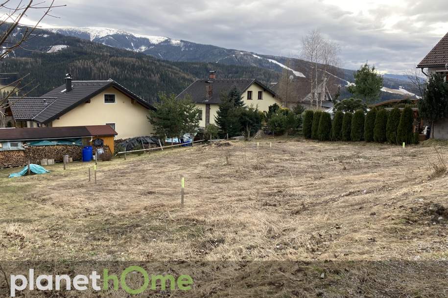 Wunderschönes sonniges Südhang-Grundstück mit bereits erwirkter Baugenehmigung, Grund und Boden-kauf, 118.000,€, 8684 Bruck-Mürzzuschlag