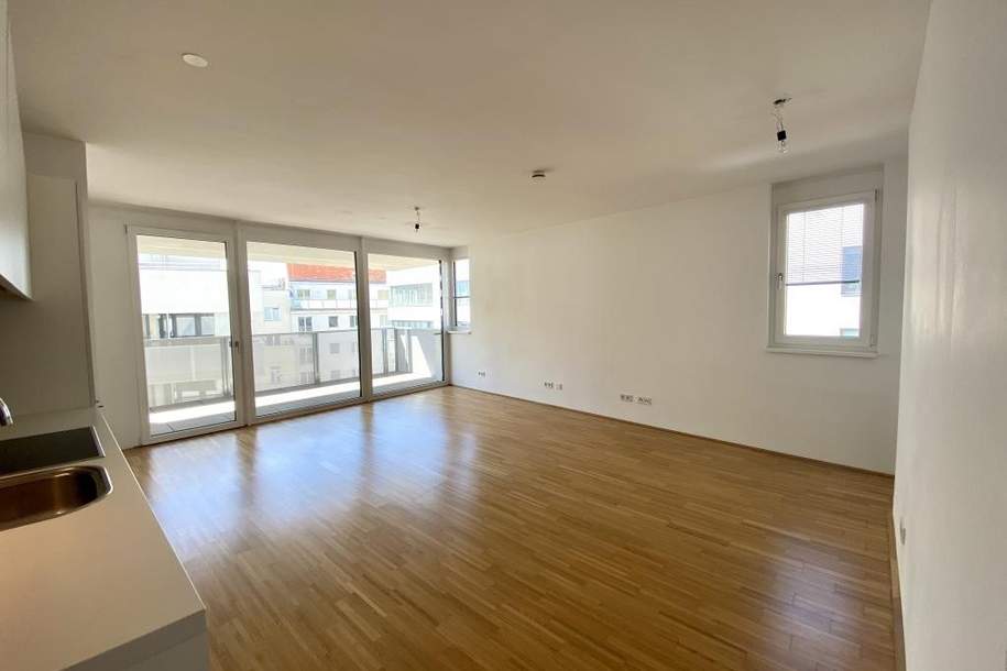 Top moderne, neuwertige Mietwohnung mit 11m² westseitigem Balkon - 4.OG, Wohnung-miete, 1.078,00,€, 1120 Wien 12., Meidling
