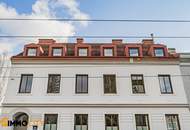 Exklusiv und perfekt aufgeteilte Dachgeschoßwohnung 92 m², 2 Zimmer + 16 m² südostseitige Terrasse in zentraler Lage, Speisinger Straße, Klimatisiert