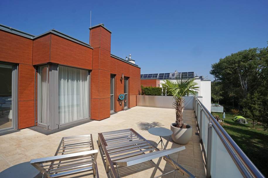 Penthouse-Wohnung mit über 100 m² Dachterrasse - Stilvolle Wohnoase!, Wohnung-kauf, 990.000,€, 1230 Wien 23., Liesing